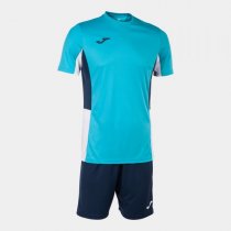 JOMA DANUBIO II LABDARÚGÓ SZETT TÜRKIZ-SÖTÉTKÉK-FEHÉR