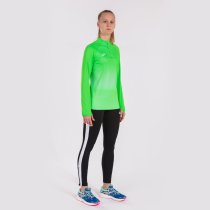 JOMA ELITE VII NŐI PULÓVER ZÖLD-FEHÉR