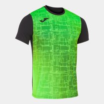 JOMA ELITE VIII RÖVID UJJÚ MEZ FEKETE FLUOR ZÖLD