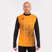 JOMA ELITE VIII PULÓVER FEKETE NARANCS